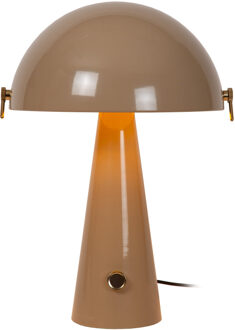 Lucide BARONE - Tafellamp - Ø 38 cm - 1xE27 - Taupe | Vibes