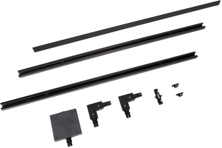 Lucide Basisset Railverlichting Track Zwart