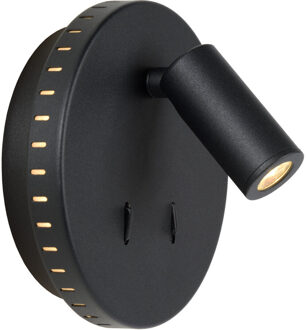 Lucide Bentjer Wandlamp Zwart