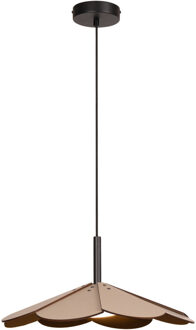 Lucide BLOMSTER - Hanglamp - Ø 47 cm - LED Dimb. - 1x9W 2700K - Taupe | Essential