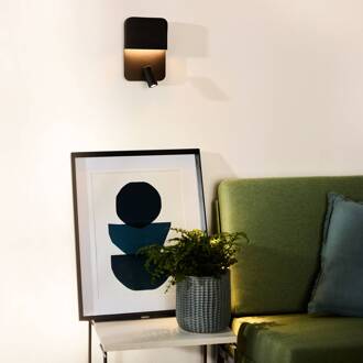 Lucide BOXER Bedlamp 1xGeïntegreerde LED - Zwart