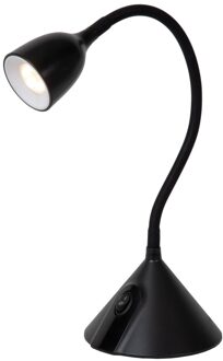 Lucide Bureaulamp Milo Zwart ⌀12,8cm 3,2w