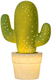 Lucide Cactus Tafellamp ¯ 20 cm - Groen