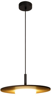 Lucide CARMINO - Hanglamp - Ø 38,7 cm - LED - 1x8W 3000K - Taupe | Essential