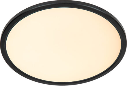 Lucide CASTOR - Plafonnière - Ø 32 cm - LED Dimb. - CCT - 1x20W 2700K/6500K - RGB - Opaal