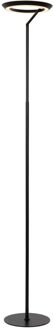 Lucide CELESTE - Vloerlamp - Ø 28 cm - LED Dimb. - 1x21W 2700K - Zwart