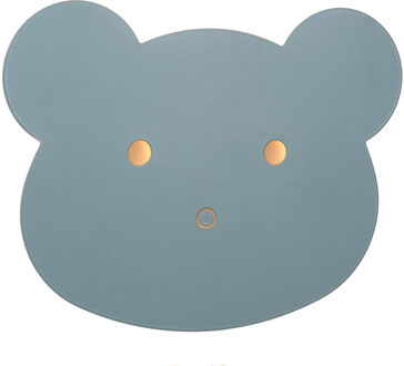 Lucide CHARLIE - Wandlamp Kinderkamer - LED Dimb. - 1x7W 2700K - Blauw