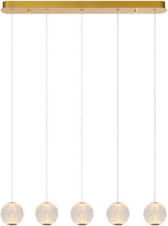 Lucide CINTRA - Hanglamp - LED Dimb. - 5x4,7W 2700K - Transparant