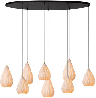 Lucide CINZIA - Hanglamp - 8xE27 - Wit