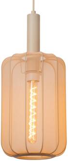 Lucide Corina hanglamp, crème, 3-lamps, E27