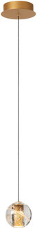 Lucide DILENKO - Hanglamp - Ø 14 cm - LED - 1x4,2W 2700K - Mat Goud / Messing