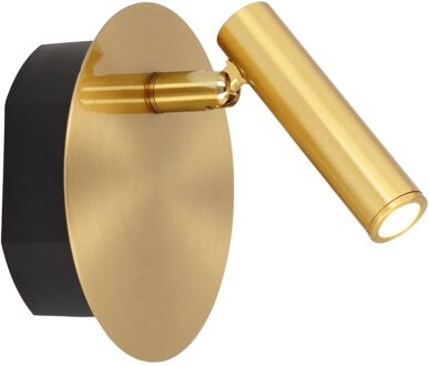 Lucide Draadloze Wandlamp Jolijn Magnetisch Messing ⌀10,2cm 2w