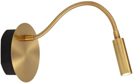 Lucide Draadloze Wandlamp Jolijn Magnetisch Messing ⌀11cm 2w