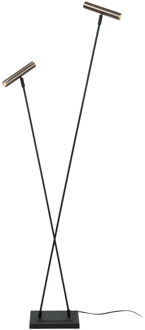 Lucide DUARTE - Vloerlamp - 2xG9 - Grijs ijzer | Vibes