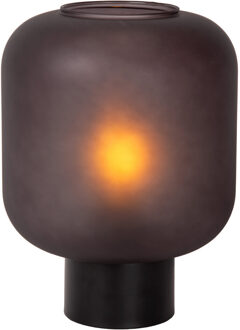 Lucide ELOISE - Tafellamp - Ø 21 cm - 1xE27 - Zwart