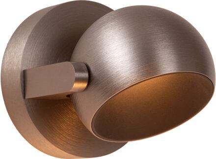 Lucide ESFERA - Plafondspot - Ø 11,2 cm - LED Dimb. - 1x11W 2700K - Grijs ijzer | Premium