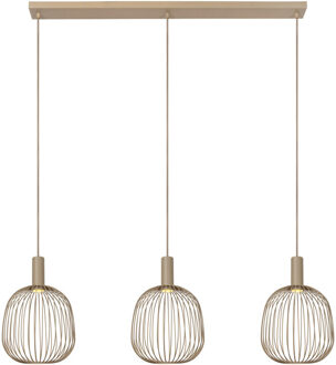 Lucide ESTEREL - Hanglamp - 3xGU10 (MR11) - Taupe | Essential