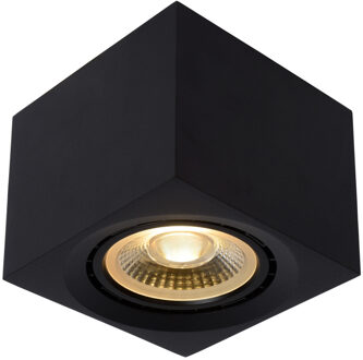 Lucide FEDLER - Plafondspot - LED Dim to warm - GU Zwart