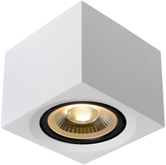 Lucide FEDLER - Plafondspot - LED Dim to warm - GU10 (ES111) - 1x12W 2200K/3000K - Wit