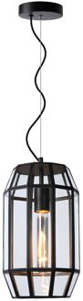 Lucide Fern Hanglamp Zwart