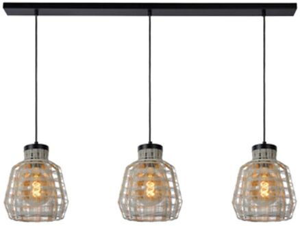 Lucide Fiona Hanglamp Grijs, Zwart