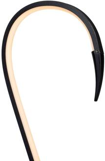 Lucide Flamingo LED vloerlamp, zwart, RGB, staal, hoogte 127 cm