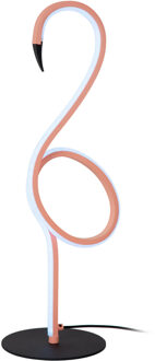 Lucide FLAMINGO - Tafellamp - LED Dimb. - RGB - Roze