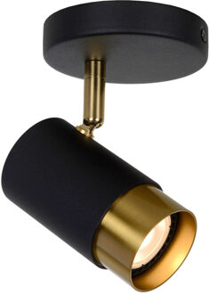 Lucide FLORIS Plafondspot 1xGU10 - Zwart