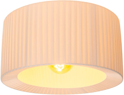 Lucide FOLD - Plafonnière - Ø 40 cm - 1xE27 - Wit