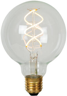 Lucide G95 - Filament lamp - Ø 9,5 cm - LED Dimb. - E27 - 1x4,9W 2700K - Transparant
