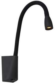Lucide GALEN-LED Bedlamp 1xGeïntegreerde LED - Zwart