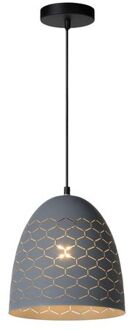 Lucide galla - hanglamp - ø 25 cm - grijs
