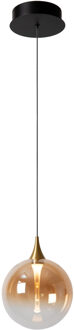 Lucide GISELA - Hanglamp - Ø 16 cm - LED Dimb. - 1x5W 2700K - Amber | Premium
