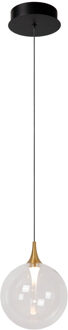 Lucide GISELA - Hanglamp - Ø 16 cm - LED Dimb. - 1x5W 2700K - Transparant | Premium