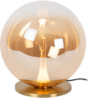 Lucide GISELA - Tafellamp - Ø 30 cm - LED Dimb. - 1x12W 2500K - Amber | Premium