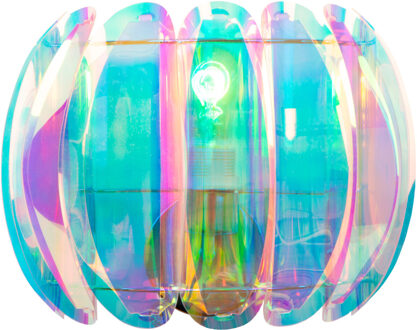 Lucide GLINSTAR - Wandlamp - 1xE27 - Multicolor