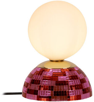 Lucide GLITZER - Tafellamp - Ø 14 cm - 1xG9 - Roze | Essential