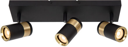 Lucide GORIK - Plafondspot - 3xGU10 - Zwart