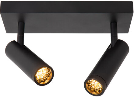 Lucide GRADO - Plafondspot - 2xGU10 (MR11) - Zwart