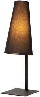 Lucide GREGORY - Tafellamp - 1xE27 - Zwart