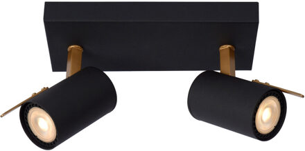 Lucide Grony Plafondspot Goud, Zwart