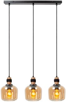 Lucide Hanglamp Ilona Amber 3xe27