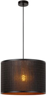 Lucide Hanglamp Talalog - Zwart - 40cm - E27