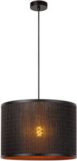 Lucide Hanglamp Talalog - Zwart - 40cm - E27
