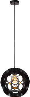 Lucide HANNELORE - Hanglamp - Ø 30 cm - 1xE27 - Zwart
