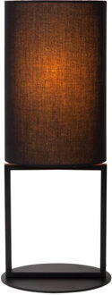 Lucide HERMAN - Tafellamp - Ø 20 cm - 1xE27 - Zwart