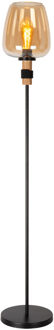 Lucide ILONA - Vloerlamp - Ø 34 cm - 1xE27 - Amber
