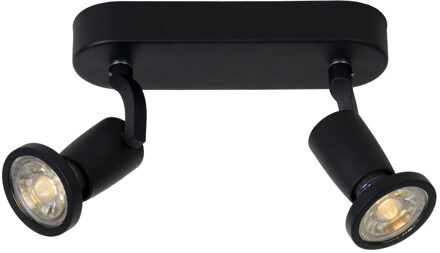 Lucide JASTER-LED Plafondspot 2xGU10 - Zwart