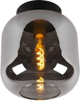 Lucide JOANET Plafonnière 1xE27 - Fumé Grijs