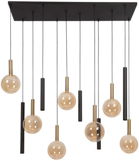 Lucide JOSIANE - Hanglamp - 7xG9 - Zwart | Vibes
